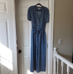 Blue Max Studio wideleg jumpsuit